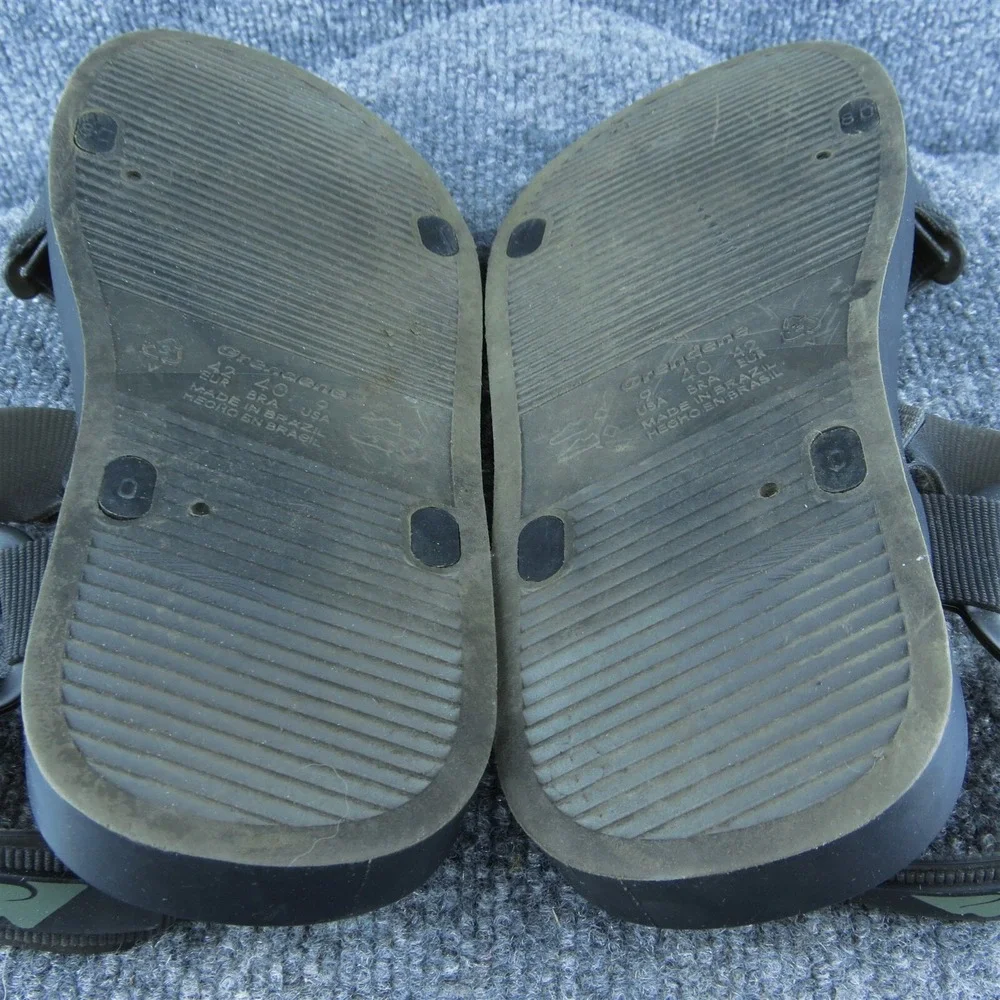 Ozark Trail Outdoor Equipment Men Sport Sandals Black Synthetic Hook & Loop Sz 9